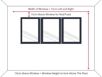 How to Measure Window for Curtain Rod and Track - Ace Curtains & Furnishing